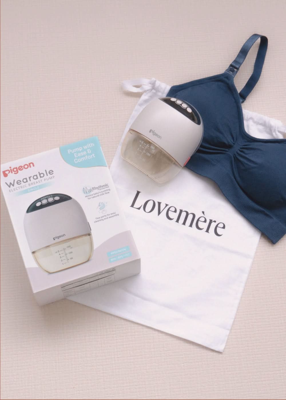 Pigeon x Lovemère Essential Support Set