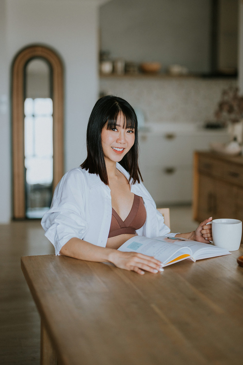 Motherhood with Brooklyn Triangle Nursing Bra