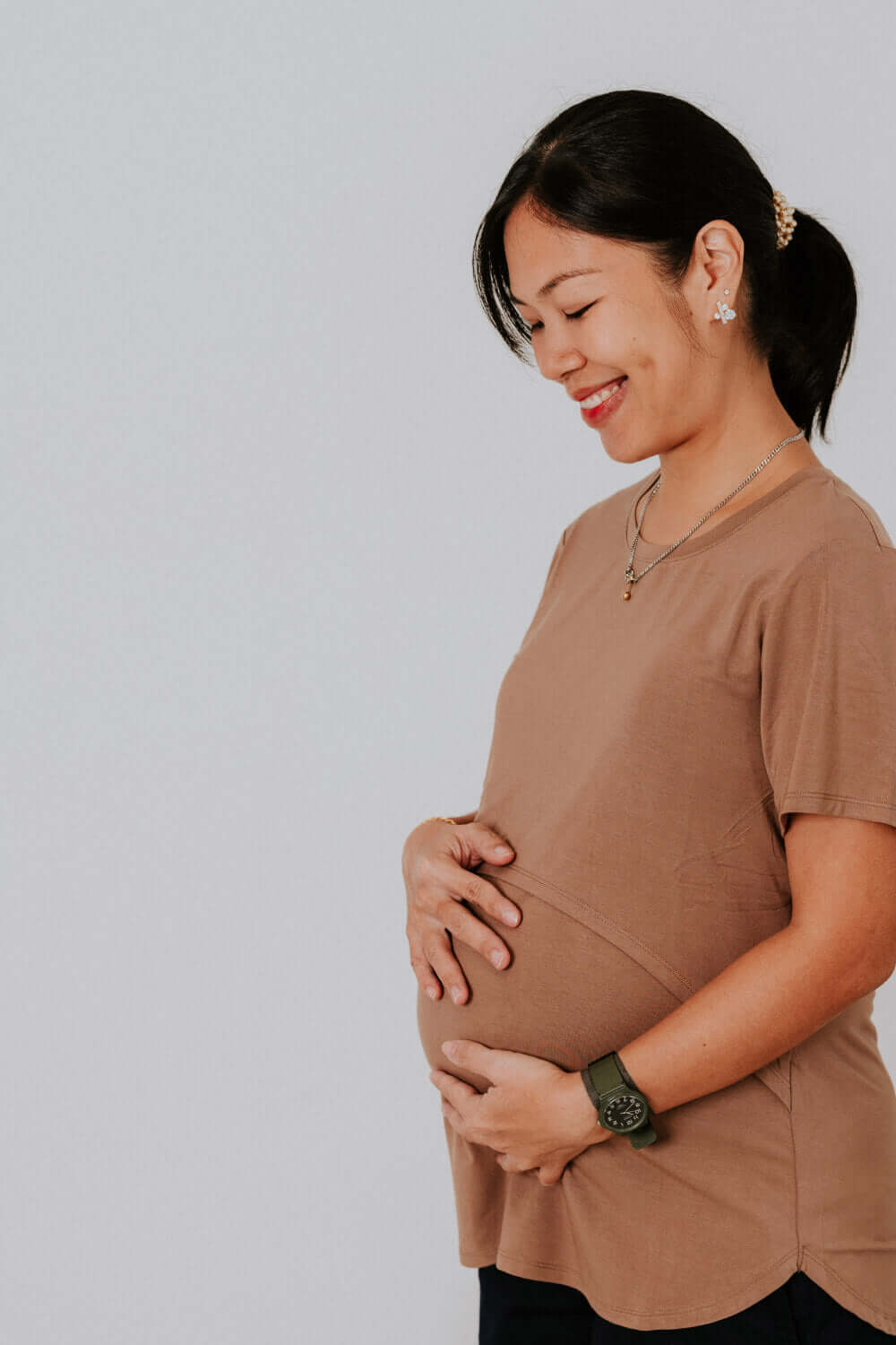 Hensley Pregnancy Crew Tee